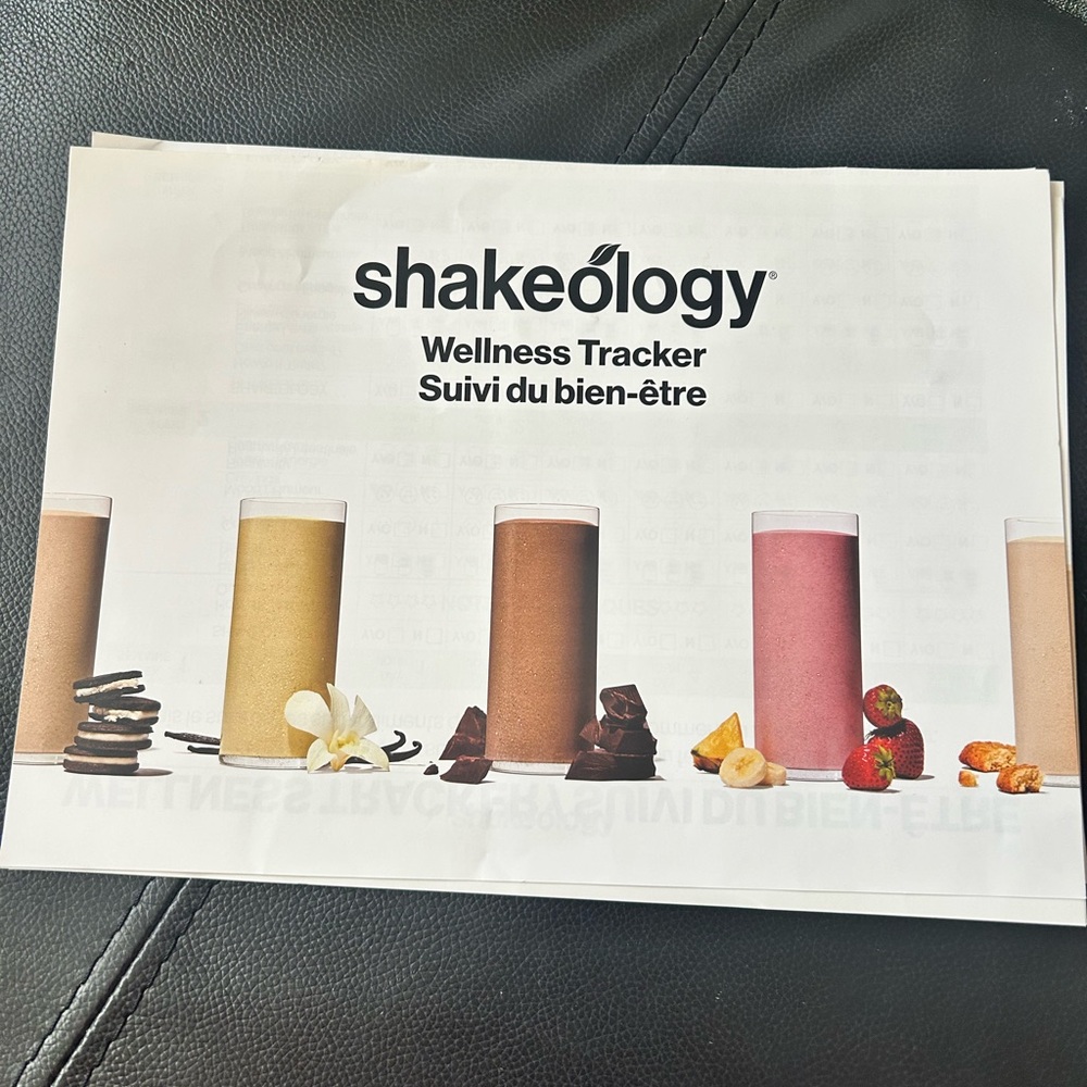 Free Shakeology Wellness Tracker